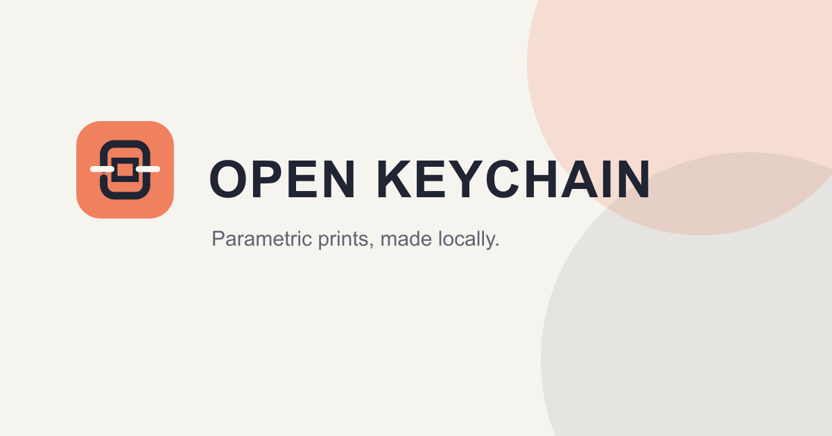 A free 3D-printable keychain generator for my parents’ small local business - looking for honest f