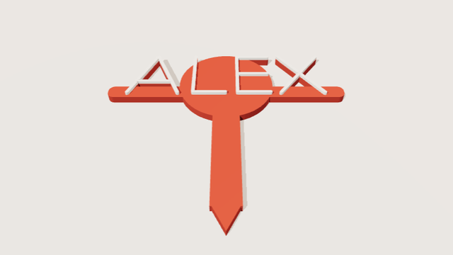 Make a personalized 3D printable plant label. ALEX preview